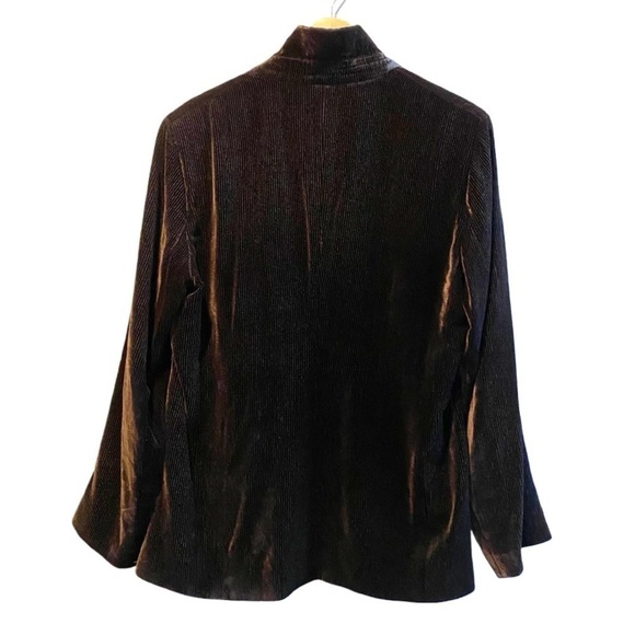 ARMANI COLLEZIONI Velvet Corduroy Dinner Jacket Brown - Picture 3 of 11